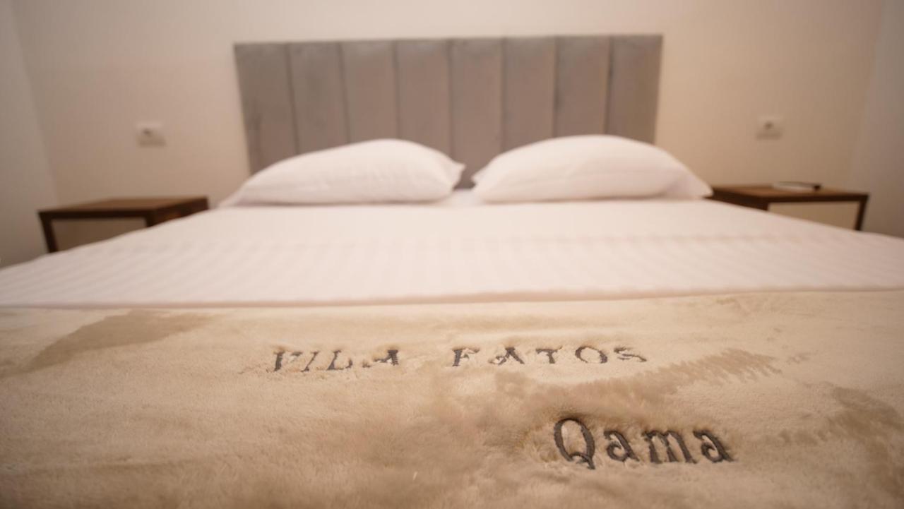 Vila Fatos Qama Berat Esterno foto